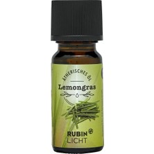 4 Adet Rubin Licht Aromatik Uçucu Yağ Limon Otu 10 ml