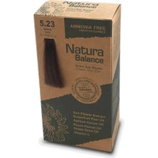 5 Adet Natura Balance Krem Saç Boyası Kakao 5.23 1 Adet