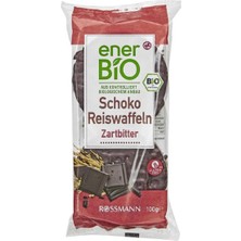 2 Adet Enerbio Organik Pirinç Patlağı Bitter Çikolata 100 gr
