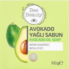 5 Adet Bee Beauty Avokado Yağlı Kalıp Sabun 100 gr