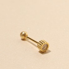 Eva Pırlanta Zirkon Piercing 717121 Gold