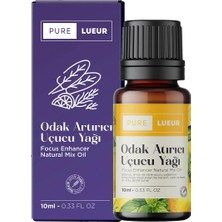 4 Adet Pure Lueur Uçucu Yağ Odak Arttırıcı 10 ml