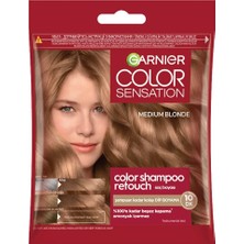 4 Adet Garnier Color Sensation Şampuan Kolaylığında Dip Boyası Sarı 7.0 1 Adet