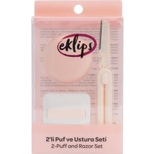 4 Adet Eklips 2'li Puf ve Ustura Seti