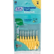 Tepe X-Soft Arayüz Fırçası 0.7 mm Sarı 8'li Paket