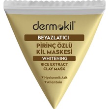 3 Adet Dermokil Beyazlatıcı Pirinç Özlü Kil Maskesi 9 ml