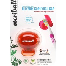 2 Adet Steriball Diş Fırçası Koruma Kabı Yetişkin 1 Adet