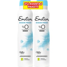 Emotion Deodorant Ocean Fresh 2'li 300 ml