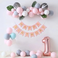 Düvenci Ticaret 1 Yaş Oğum Günü Balon Seti