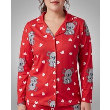 Opal Wear Yumuşacık Süet Pijama Takımı