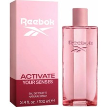 3 Adet Reebok Activate Your Senses Edt Kadın Parfüm 100 ml