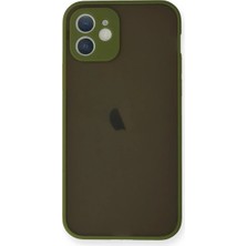 Magicool Iphone 12 Mini Kılıf Montreal Silikon Kapak - Açık Yeşil