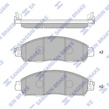 SANGSIN Mixdepo Ön Balata Nissan NP300 Nara Pick-Up 2.3dci 15