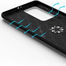 Magicool Huawei P40 Pro Kılıf Range Yüzüklü Silikon - Siyah