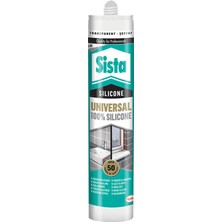3 Adet Sista Universal Silikon Şeffaf 280 ml