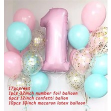 Düvenci Ticaret 1 Yaş Renkli Balon Seti