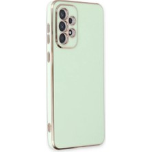 Magicool Samsung Galaxy A33 5g Kılıf Volet Silikon - Açık Yeşil