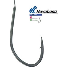 hayabusa hkaj 157 kısa  dövme olta ığnesi 15lı paket black nikel