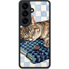 BG AKSESUAR Samsung Galaxy S26 Uyumlu Patili Desenli Kamera Korumalı Darbelere Dayanıklı Kılıf