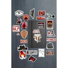 Bella Vista 3D Yüzüklerin Efendisi Temalı Sticker Paketi - Yaratıcı Etiketler