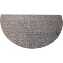 2 Adet Desan Yarım Ay Naturel Koko Kapı Önü Paspas 40 cm x 75 cm