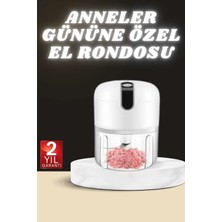 Astraltech Anneler Gününe Özel Hediye El Rondosu Doğrayıcı Şarjlı Taşınabilir