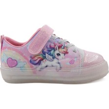 Marka Sesi Bücür Ortopedi S2620 Pudra Çocuk Sneakers