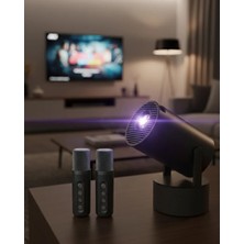 3ü1 Arada Projeksiyon Karaoke ve Bluetooth Hoparlör Veralya Tech