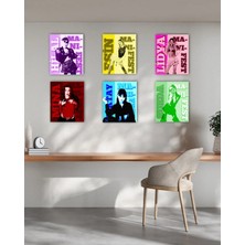 MMB Manifest Grubu Temalı 6’lı Poster Seti – Modern Duvar Dekoru | Kuşe Kağıdı | Özel Tasarım 25X30