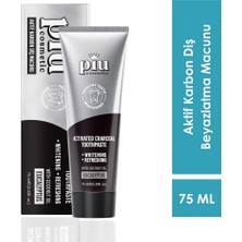 Piu Cosmetic Aktif Karbon Diş Beyazlatma Macunu 75 ml
