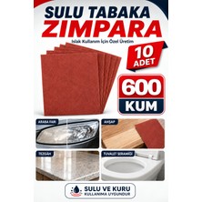 Cnr Zımpara 600 Kum Su Zımpara | Kağıt Zımpara - 10 Adet | Ahşap, Metal ve Astar Yüzeyler Için Tabaka Zımpara