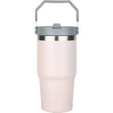2 Adet Globox BS258-1 Saplı Çelik Termos 650 ml Krem