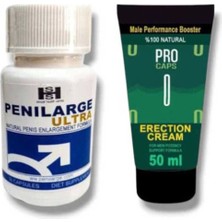 bezos  ultra natural engarlement 30'lu pro caps erkeklere özel krem 50 ml