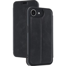 Magicool Iphone 16E Kılıf Flip Cover - Siyah