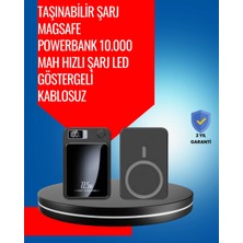 Alüminyum Alaşımlı, 20W Pd Hızlı Şarj ve Manyetik Kablosuz Powerbank Veralya Tech