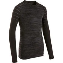 Decathlon Kipsta Çocuk Futbol Termal Içlik - Siyah - Uzun Kollu - Keepdry 500