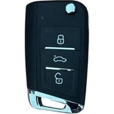 bella vista autohan keys universal golf tipi  akıllı oto kumanda, 3 butonlu, 433 mhz, kodlanabilir uzaktan kumanda anahtarı