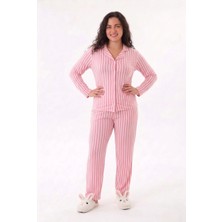 Opal Wear Yumuşacık Süet Pijama Takımı
