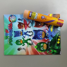 Silka 12 Li Tüp Kuru Boya ve Stickerli 16 Sayfa Boyama Kitabı  ARD1001047