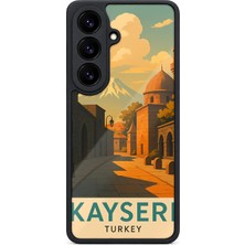 BG AKSESUAR Samsung Galaxy S26 Uyumlu Kayseri Desenli Kamera Korumalı Darbelere Dayanıklı Kılıf