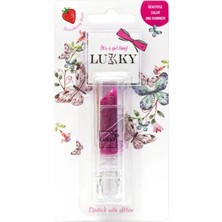 Lukky Simli Ruj Lila Çilek Aromalı