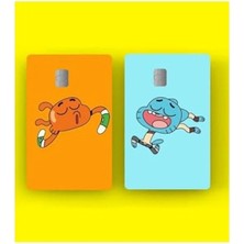 Bella Vista Gumball Kredi Kartı Sticker Kaplama, 2'li