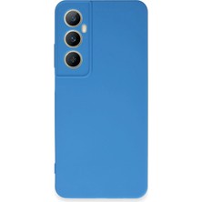 Uryport Realme C65 Kılıf First Silikon - Mavi