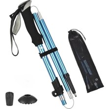 Bella Vista Trek Hafif Katlanabilir 105-125CM Dağcı Doğa Kamp Yürüyüş Tırmanma Batonu