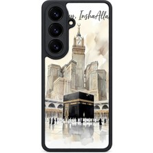 BG AKSESUAR Samsung Galaxy S26 Uyumlu Inshaallah Desenli Kamera Korumalı Darbelere Dayanıklı Kılıf