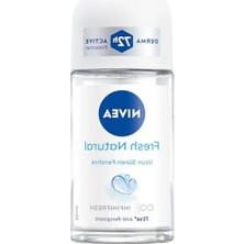 bella vista nıvea kadın roll on deodorant fresh natural 50 ml,ter ve terlemeye karşı 72 saat anti perspirant koruma,uzun süren ferahlık,okyanus özleri kokusu, ıçermez