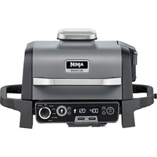 Leaf Shop Woodfire Elektrikli Bbq Grill Smoker, 2400W, 7 Pişirme Fonksiyonu, Izgara, Smoker, Air Fry, Kızartma, Pişirmek, Yeniden Isıtma, Dehidrat, LED Gösterge, Tütsüleme