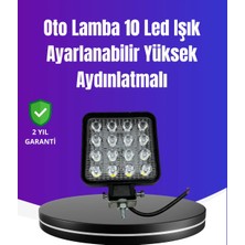Yoğun Işık Gücüne Sahip LED Far | Traktör, Off-Road ve Kamyonet Uyumlu