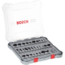 Vionna Bosch 30 Parçalı Freze Seti Karışık (Ahşap Için, 8 mm Şaftlı Üst Freze Aksesuarı)