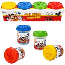 Vionna Sunman Fun Dough Mickey Mouse 4'lü Oyun Hamuru